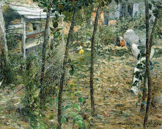 In the Garden von Charles Angrand