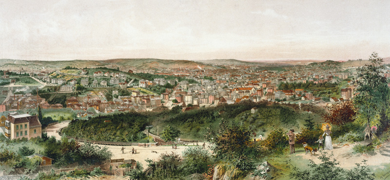 Stuttgart, Ansicht von Charles Cameron