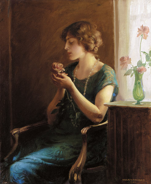 In voller Blüte von Charles Courtney Curran