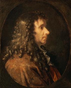 Bildnis des Lustspieldichters Molière (1622-1673)