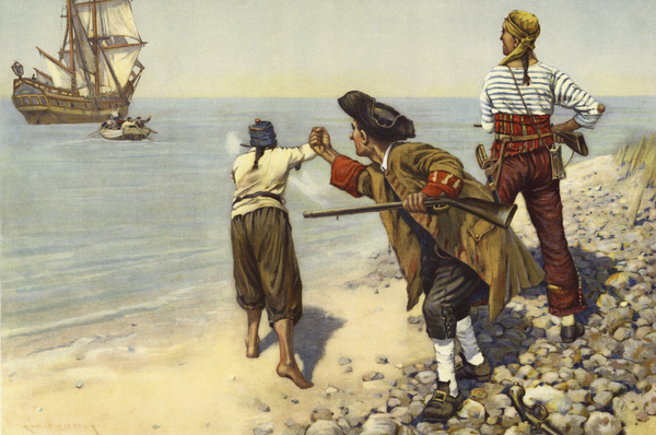 Marooned, an incident in the days of the buccaneers von Charles Murray Padday