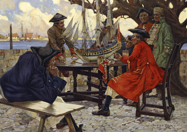 Discussing her lines von Charles Murray Padday