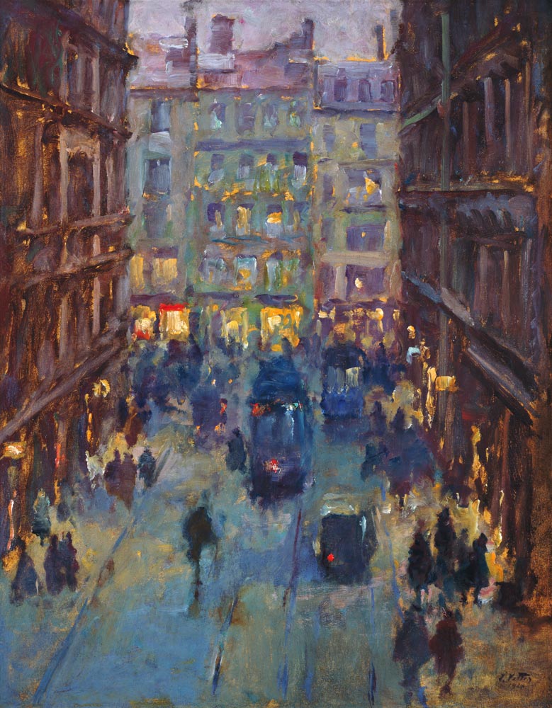 Die Perusastrasse in München von Charles Vetter