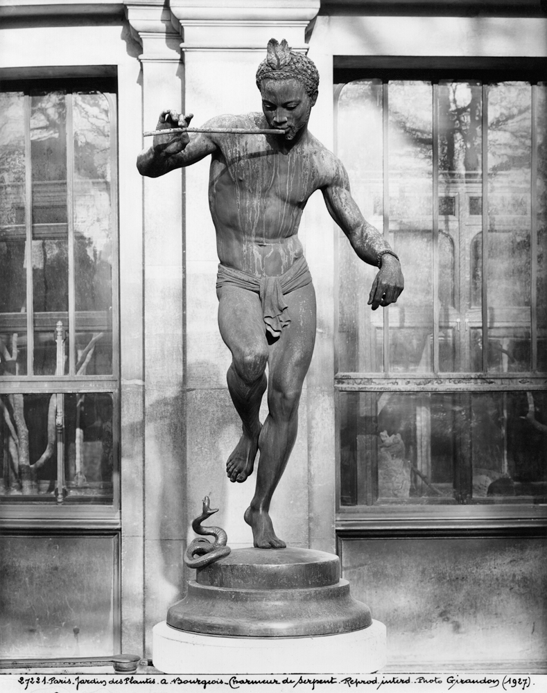 Snake charmer von Charles Arthur Bourgeois