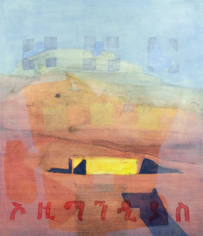 Ozymandias, 1997 (oil on canvas)  von Charlie Millar