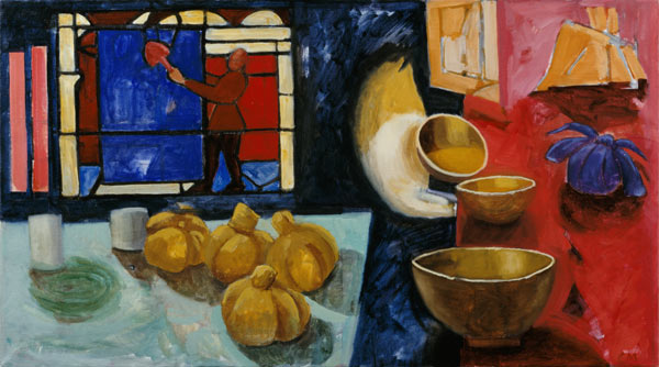 Spectrum, 2003 (oil on canvas)  von Charlotte  Moore