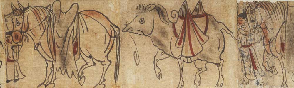 A caravan advances von Chinese