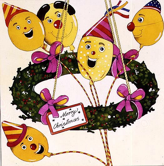 Christmas Balloons  von Christian  Kaempf