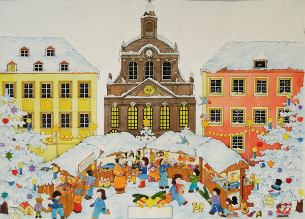 Christmas Market von Christian  Kaempf