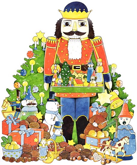 Nutcracker (w/c on paper)  von Christian  Kaempf