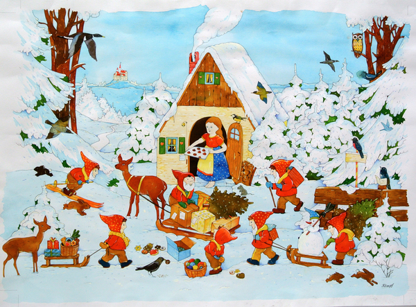 Snow White and the Seven Dwarfs von Christian  Kaempf