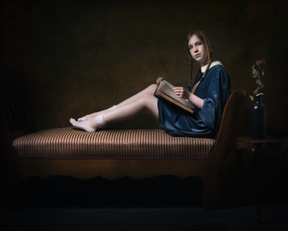 das Mädchen mit dem Buch von Christian Kurz