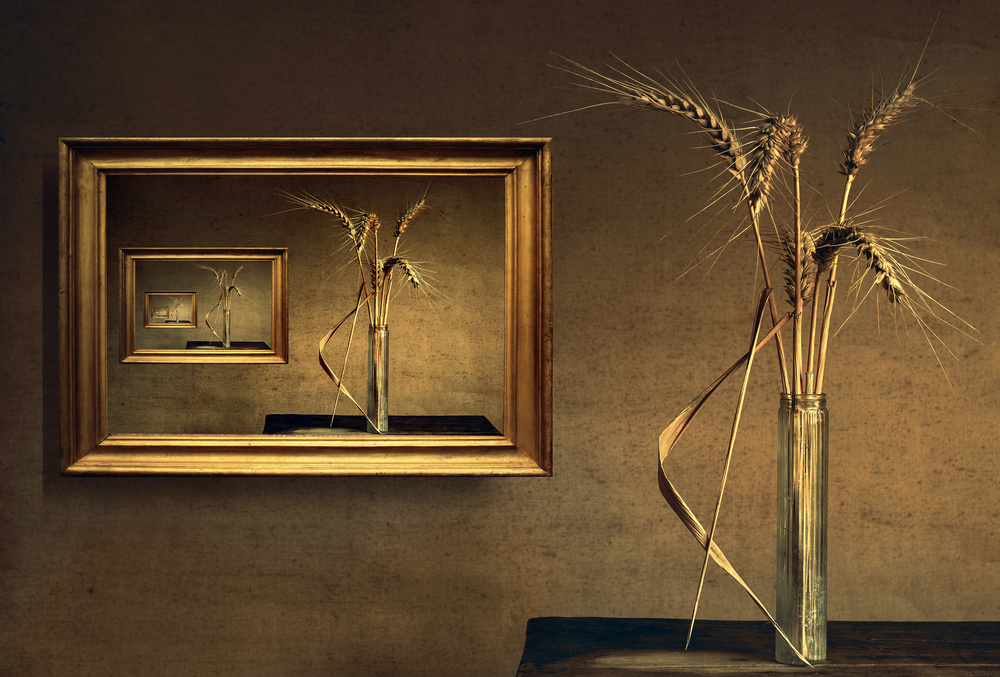 Handsome he lowers his head von Christian MARCEL