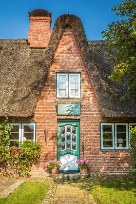 Altes Kapitänshaus am Watt in Keitum