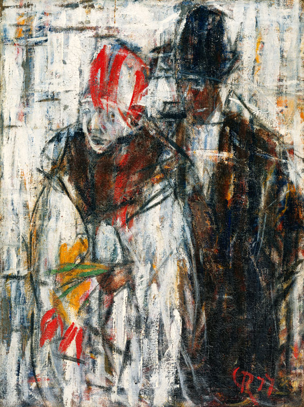 Mann und Mädchen von Christian Rohlfs