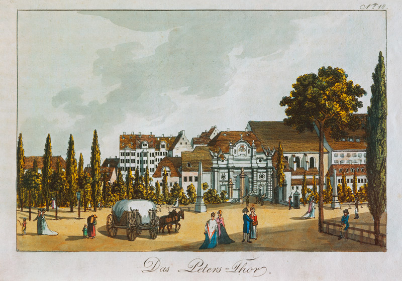 Leipzig, Peterstor von Christian Gottfried Heinrich Geißler