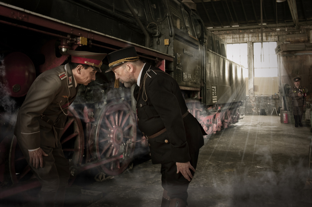 The arrival of the Italian II von Christine Von Diepenbroek