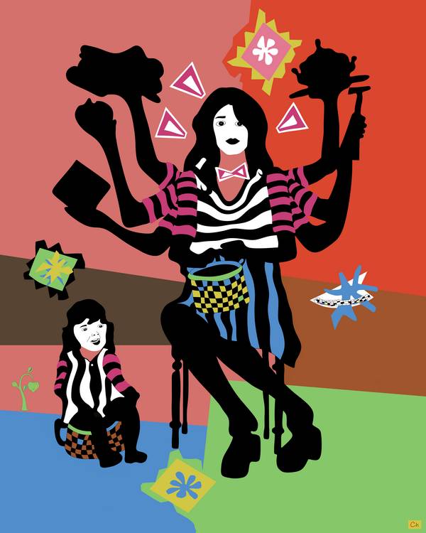 Mutter und Kind  von Christoph Heller