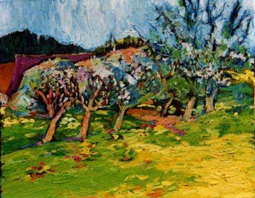 Apfelblüte bei Vogt II von Christoph Menschel