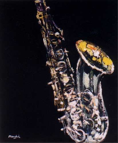 Saxophon II von Christoph Menschel
