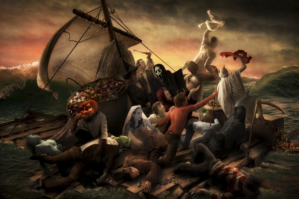 The Raft of Halloween von Christophe Kiciak