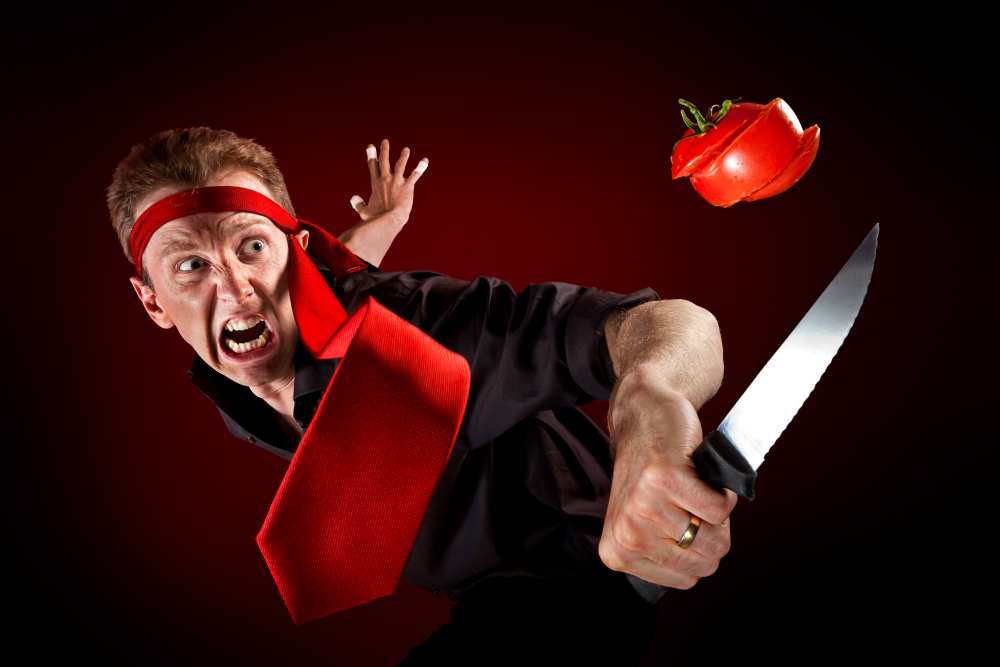 Tomato Ninja von Christophe Kiciak