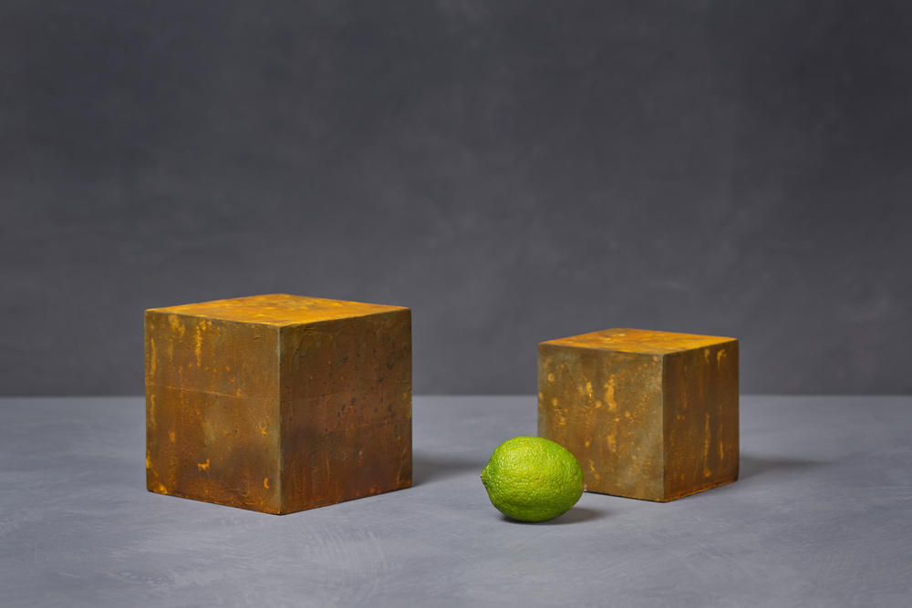 Rusted cubes von Christophe Verot