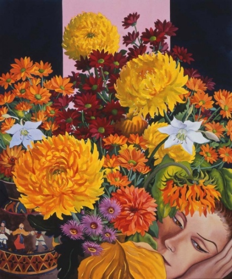 Painting in October von Christopher  Ryland