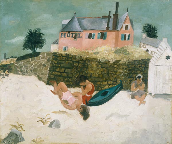 La Plage, Hotel Ty-Mad, Treboul von Christopher Wood