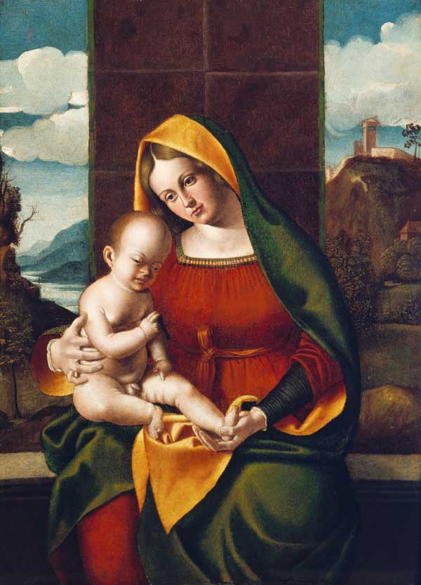 Die Jungfrau mit dem Kind. von Giovanni Battista Cima da Conegliano