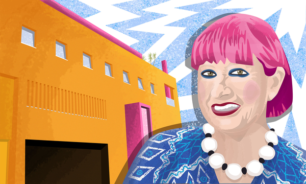 Dame Zandra Rhodes and the Fashion & Textiles Museum in Bermondsey, London von Claire Huntley