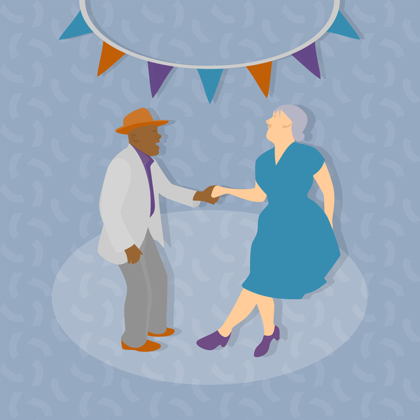 Dance party von Claire Huntley