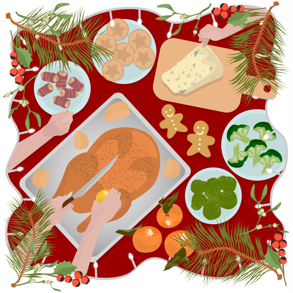 Festive Food von Claire Huntley