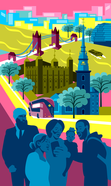 Historical Tower of London von Claire Huntley