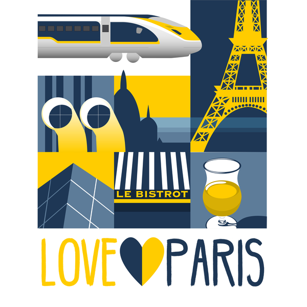 Love Paris von Claire Huntley