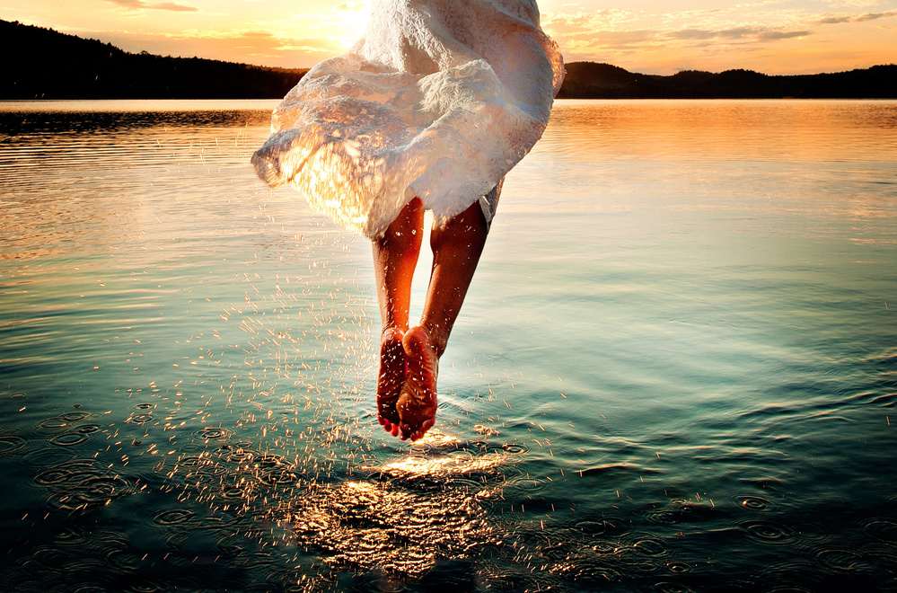 Last Jump of the Season von Claude Brazeau