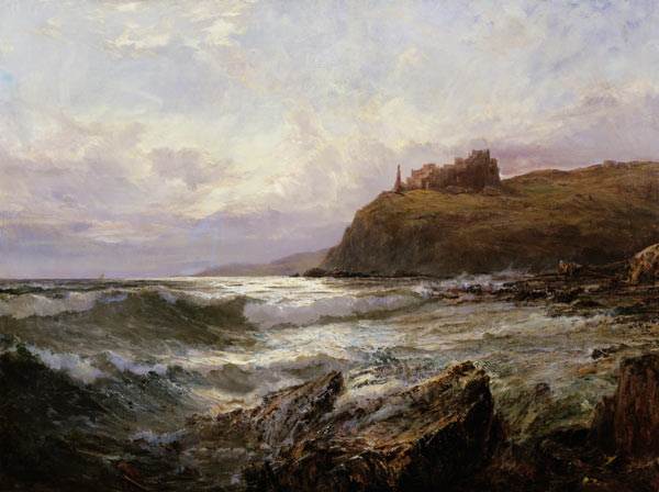 Tantallon Castle, East Lothian von Claude Hayes