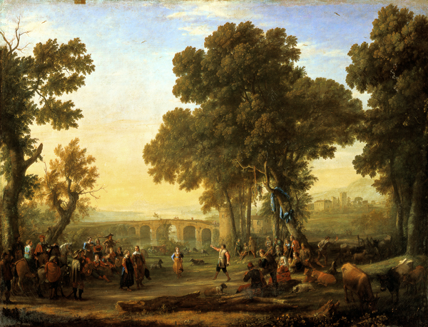 Ländlicher Tanz von Claude Lorrain