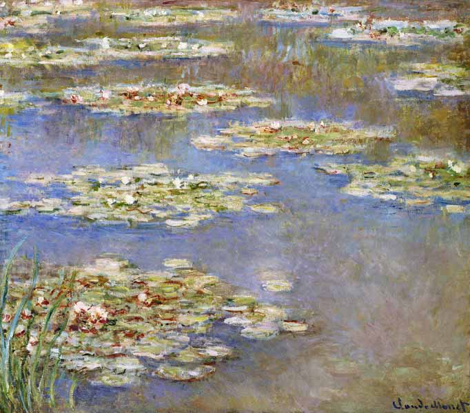 Seerosen von Claude Monet