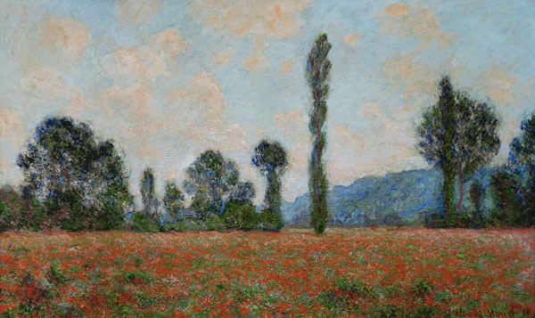 Champ des Coquelicots (Mohnfeld) von Claude Monet
