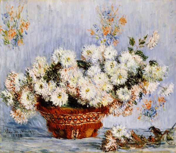 Chrysanthemums von Claude Monet