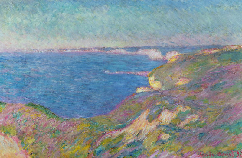 The Cliffs Near Dieppe von Claude Monet