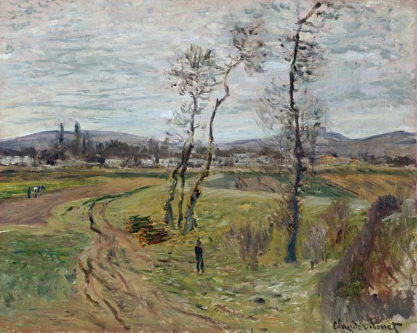 Gennevilliers Plain von Claude Monet