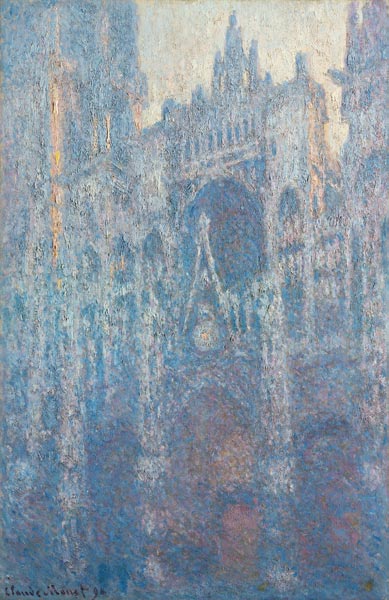 Kathedrale von Rouen in Morgenlicht von Claude Monet