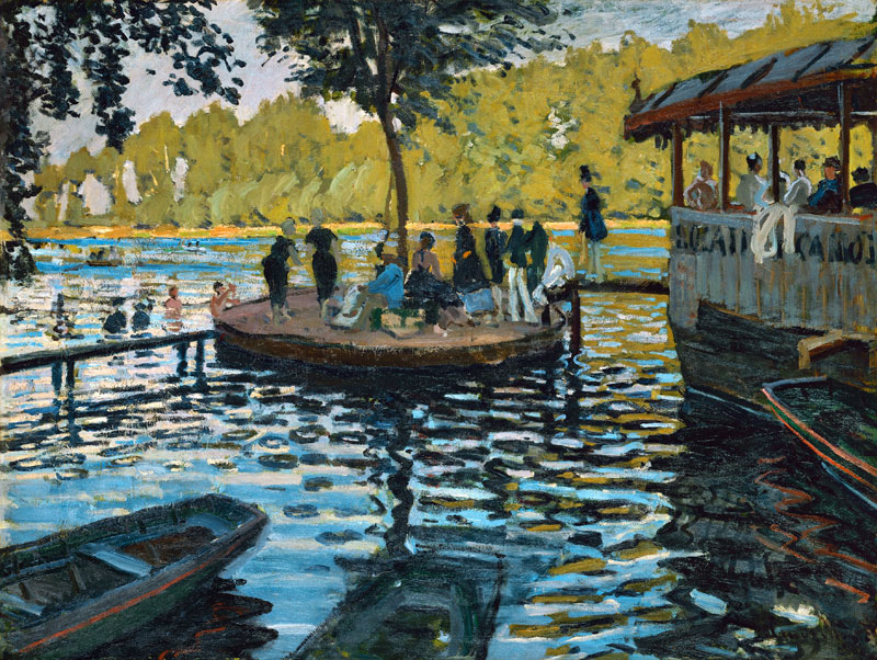 La Grenouillere von Claude Monet