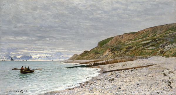 La Pointe de la Hève, Sainte-Adresse von Claude Monet