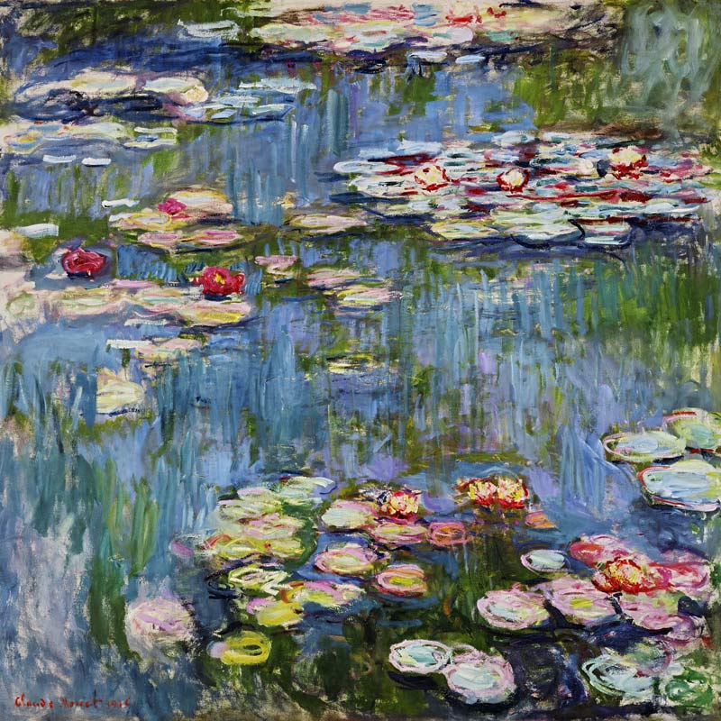 Seerosen von Claude Monet