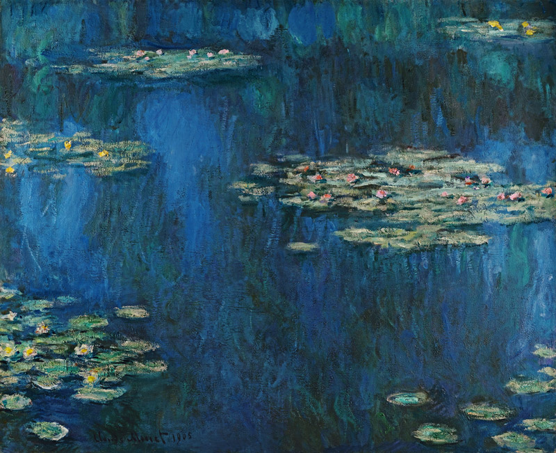 Seerosen von Claude Monet