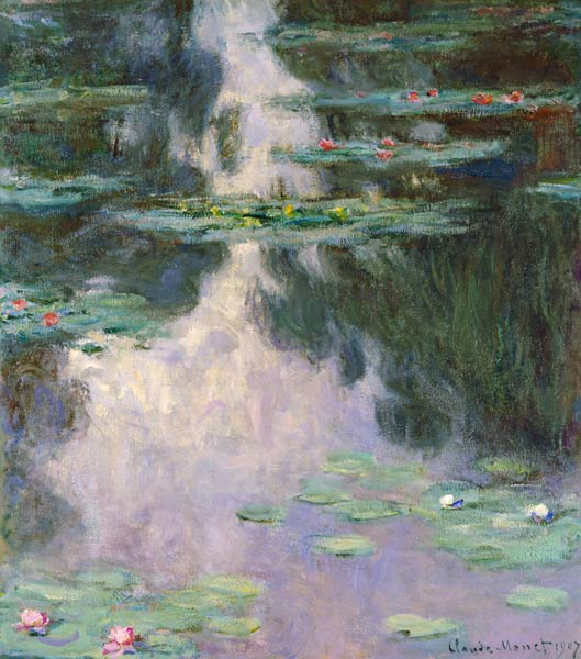 Seerosen II von Claude Monet