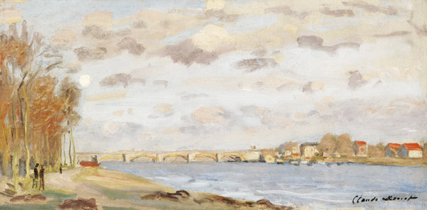 The Seine at Argenteuil von Claude Monet